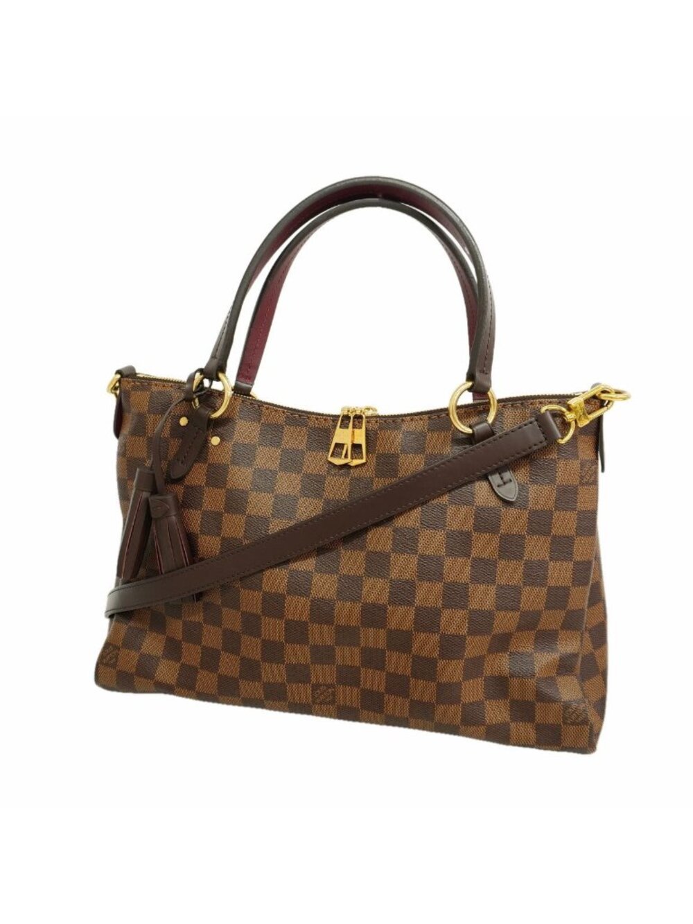 Louis Vuitton Handbag Damier Lymington Ebene 2-Way Bag